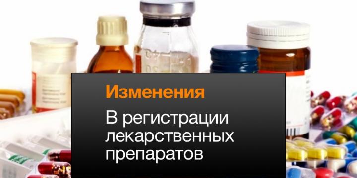 Изменения в регистрации лекарственных препаратов 2021